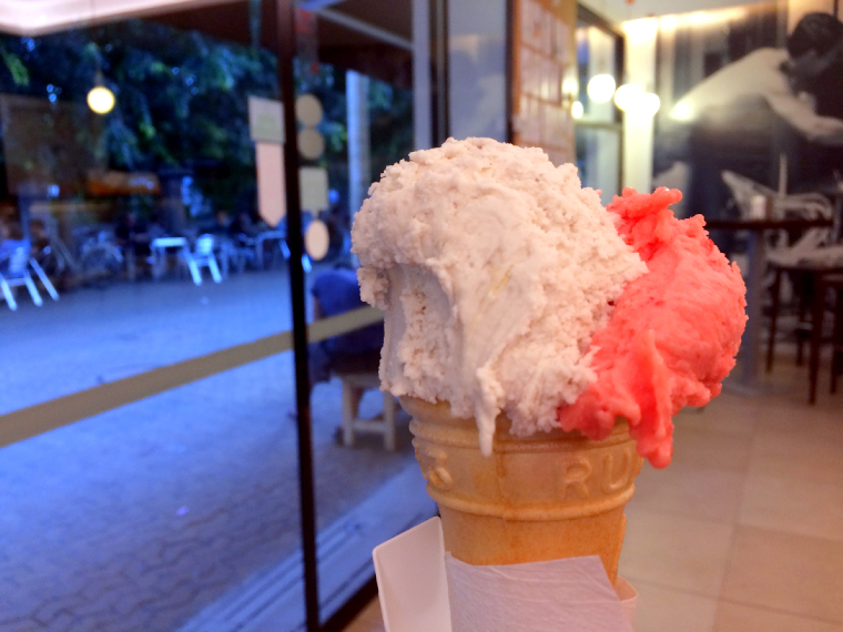 セビリアのアイスクリーム屋「freskura」のアイス