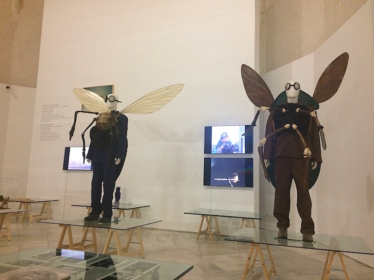 アンダルシア現代美術館の展示