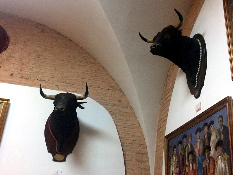 セビリアのマエストランサ闘牛場の博物館