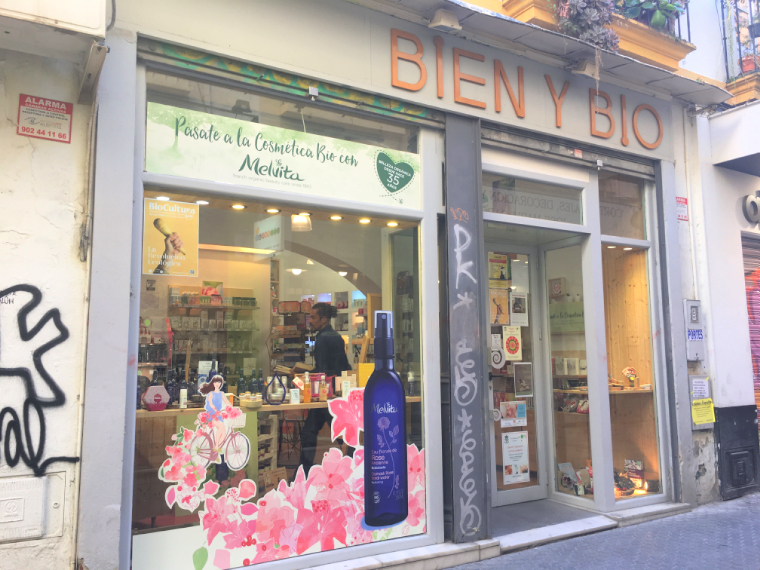 セビリアのナチュラルコスメ店「BIEN Y BIO」