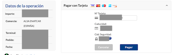 スペインのバスALSAのオンラインチケット予約購入