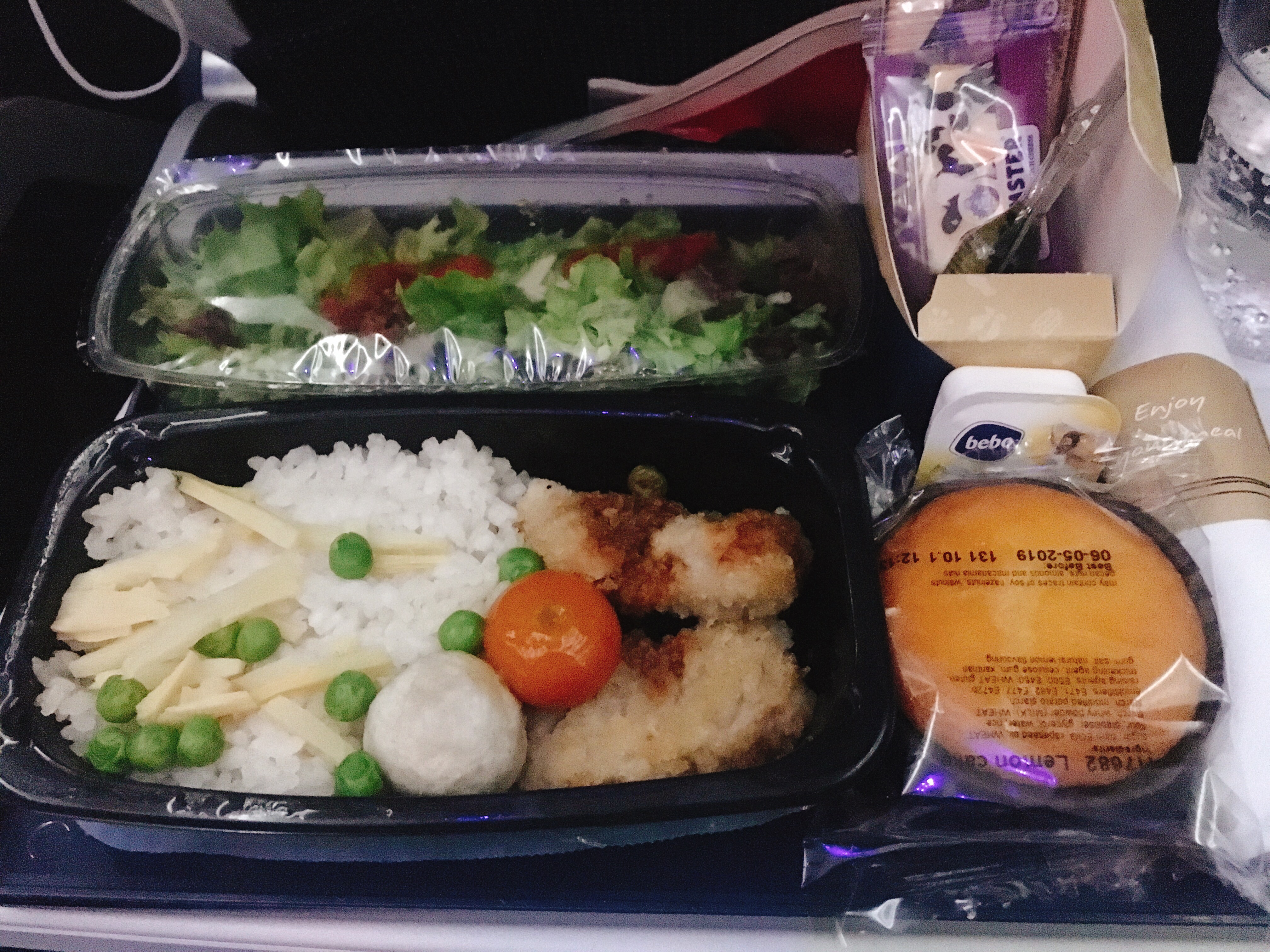 KLMの機内食