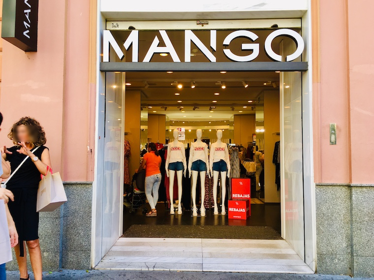 スペインのファストファッションブランド「MANGO」