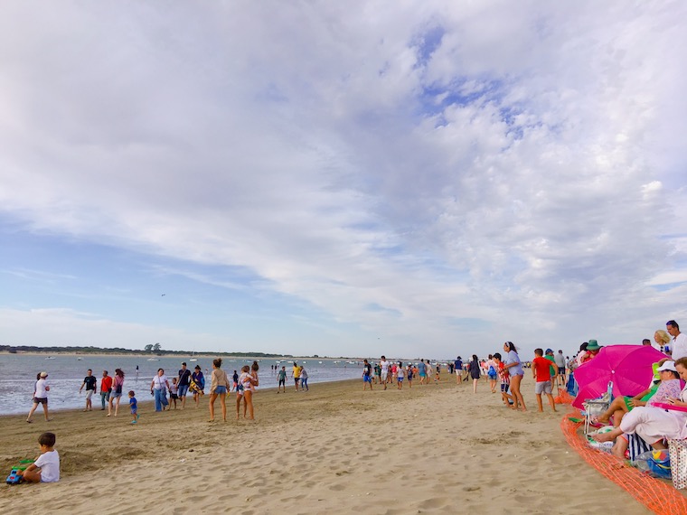 サンルーカルのビーチ競馬