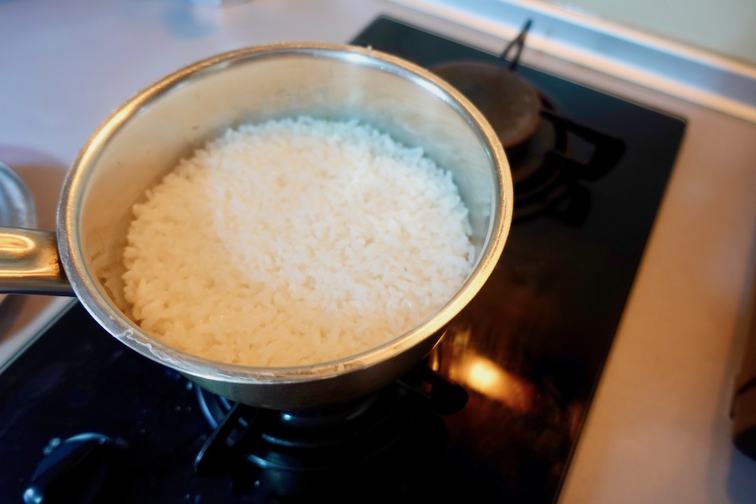 スペインでお米を炊く方法