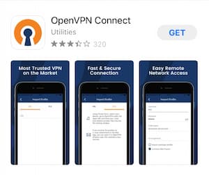 筑波大学VPN gate Open VPNのiPhone設定